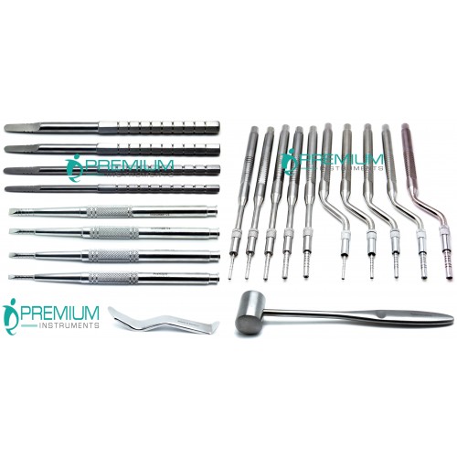 Chisels And Mallet Dental Instruments For The Extraction Of Teeth